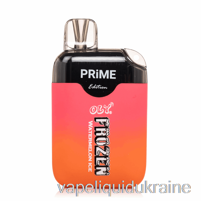 Vape Liquid Ukraine OLY Frozen PRIME 6500 Disposable Watermelon Ice